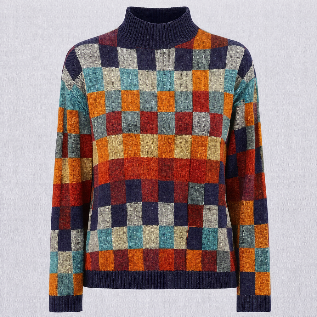 Pull Femme Col Roulé Léger Cachemire Doux Mode Décontractée