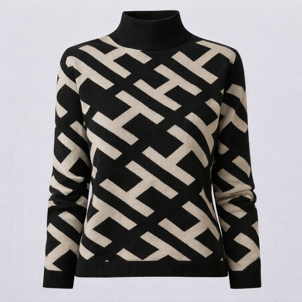 Pull Femme en Tricot Doux Denim Mode Féminine