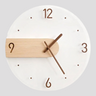wall clock : Horloge Murale en Verre Acrylique Accessoires De Maison dans de Marche Lino