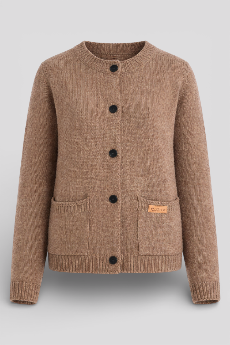 Cardigan Femme Vintage Long Manches