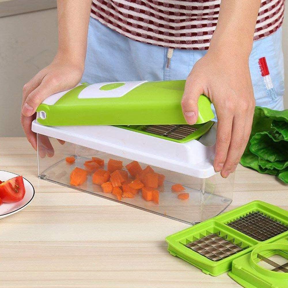 Electronics > Home Appliances > Kitchen Appliances : Coupe-légumes 12 fonctions - Préparation Rapide et Protégée dans de Belro