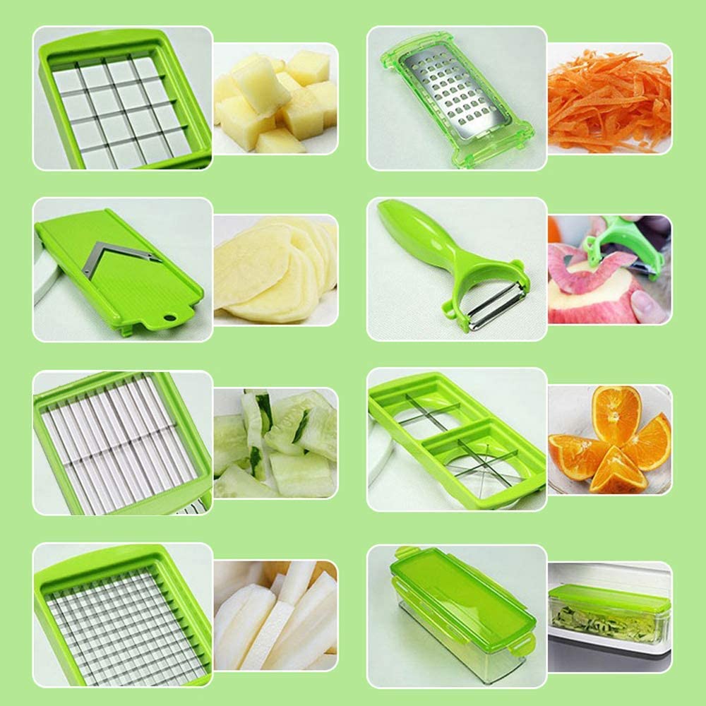 Electronics > Home Appliances > Kitchen Appliances : Coupe-légumes 12 fonctions - Préparation Rapide et Protégée dans de Belro