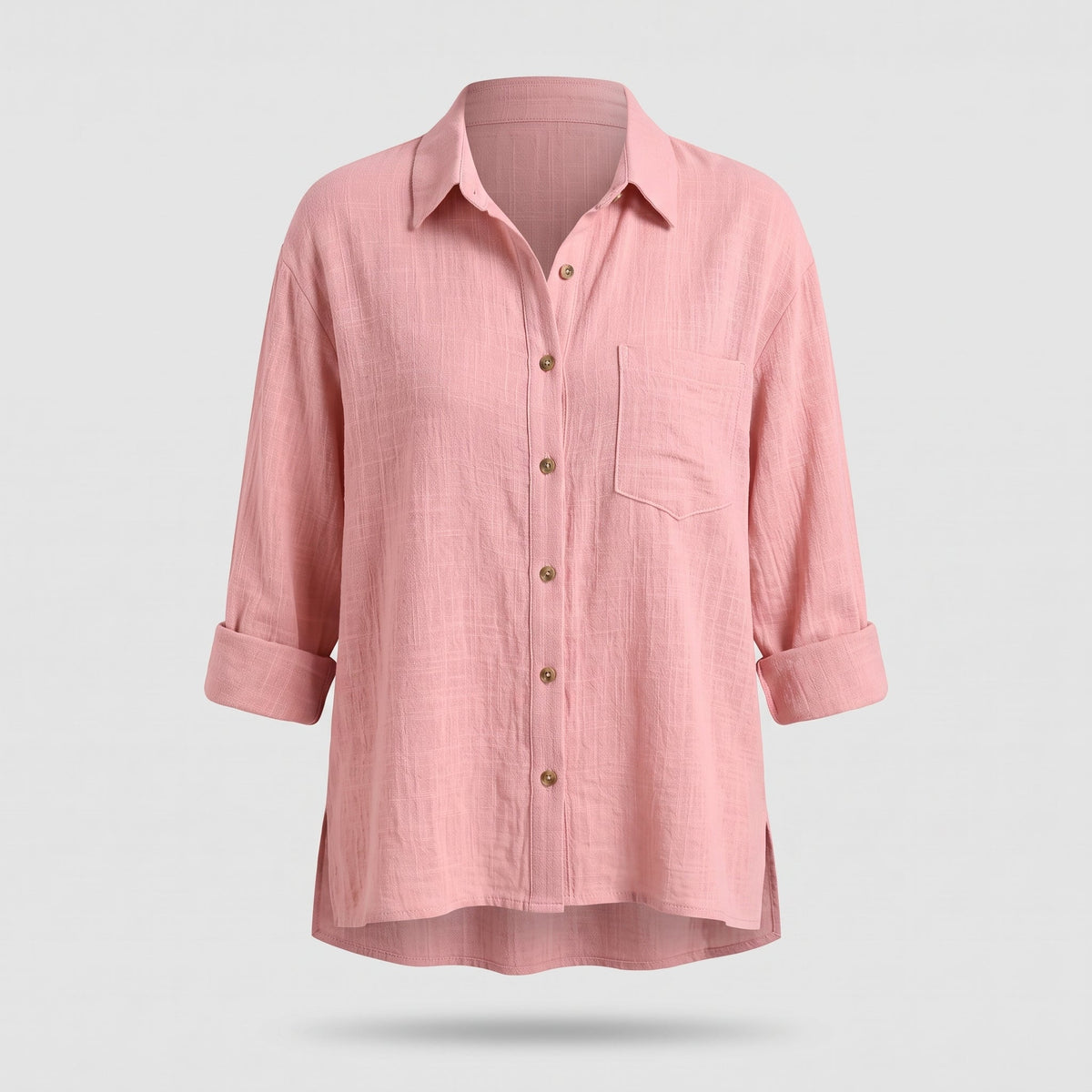 Chemise Coupe Décontractée pour Femme - Blouse Ample