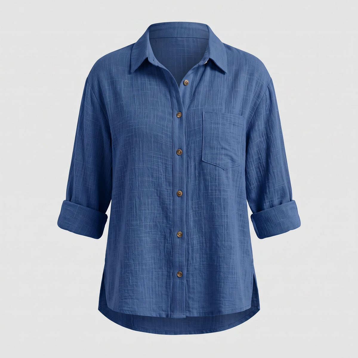Chemise Coupe Décontractée pour Femme - Blouse Ample