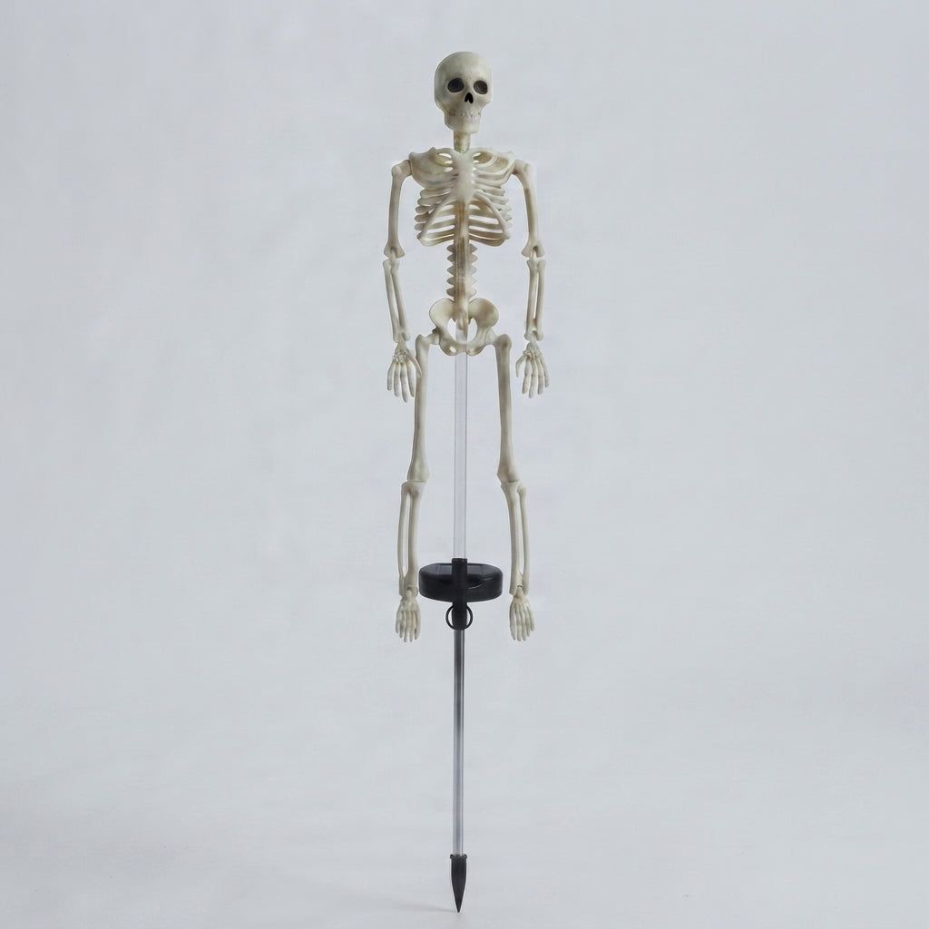 Piquet de Jardin Squelette Solaire Lumineux - Déco de Jardin Halloween LED