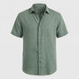 Chemise Décontractée Manches Courtes pour Homme - Boutonnée Quotidienne
