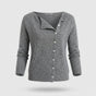 Cardigan Élégant en Laine pour Femme - Pièce de Superposition Légère