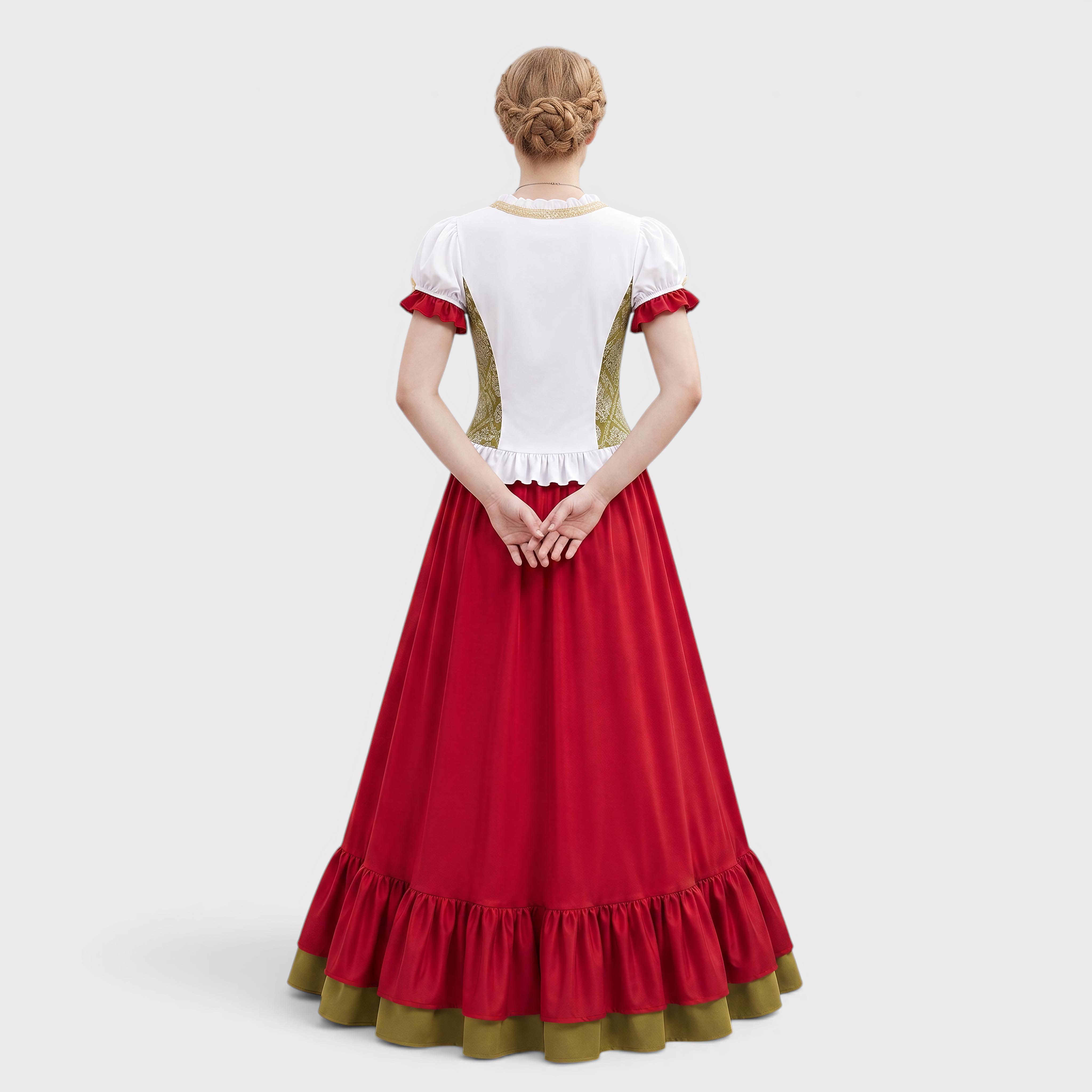 Gifts – Seasonal – Oktoberfest : Costume Oktoberfest femme - Style bavarois, corsage lacé, jupe dans de Steiner-boutique