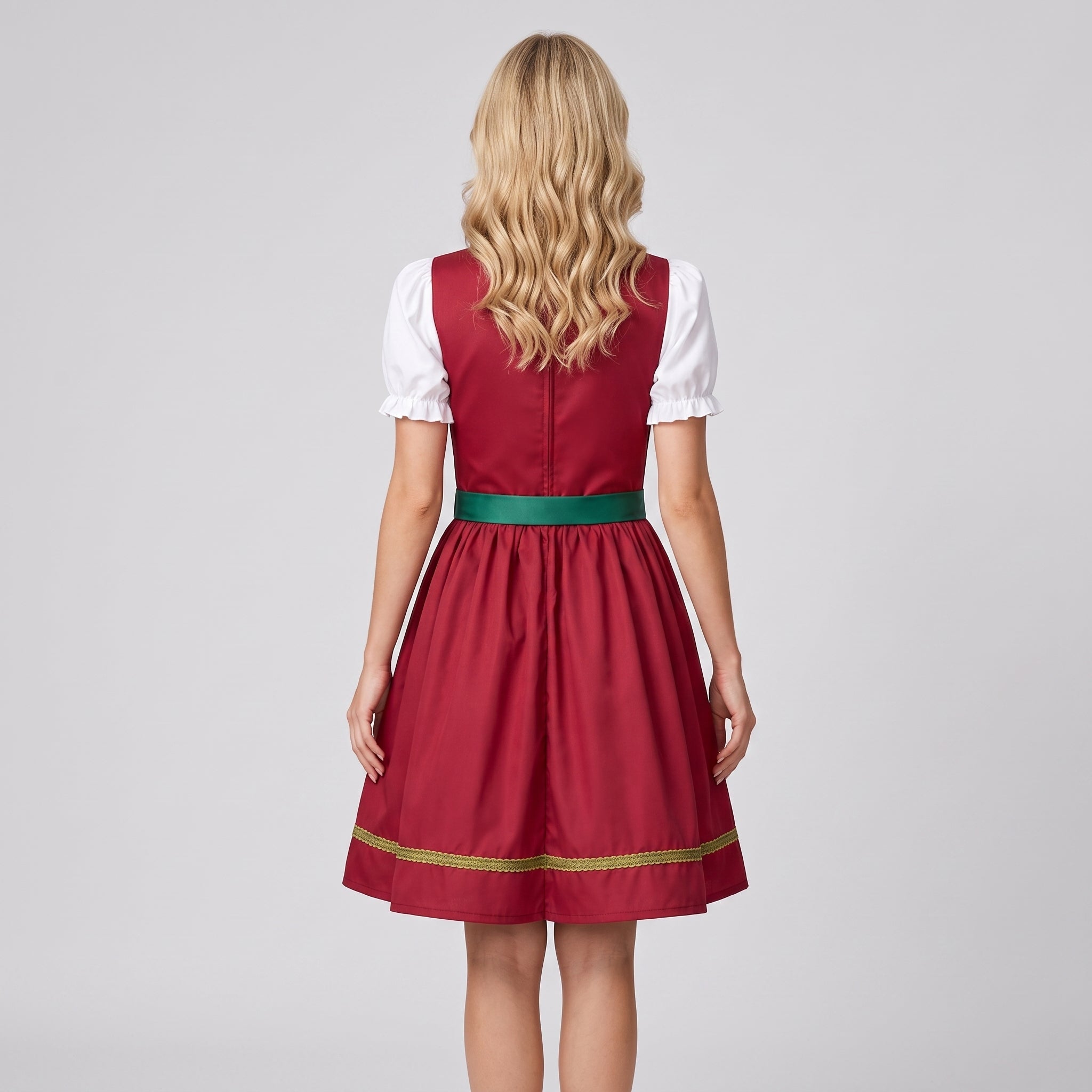 Gifts – Seasonal – Oktoberfest : Robe Oktoberfest pour Femme avec Tablier et Détail de Laçage dans de Pantinoshop