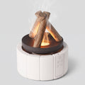FlammaMist Humidificateur Aromathérapie & Lampe de Table LED