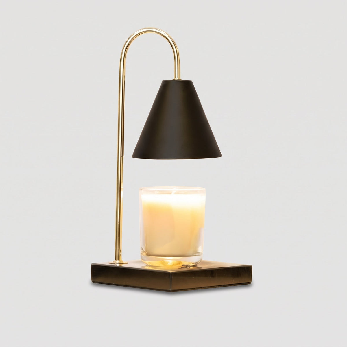 : Lampe Chauffe-Bougie en Marbre dans de Marche Lino