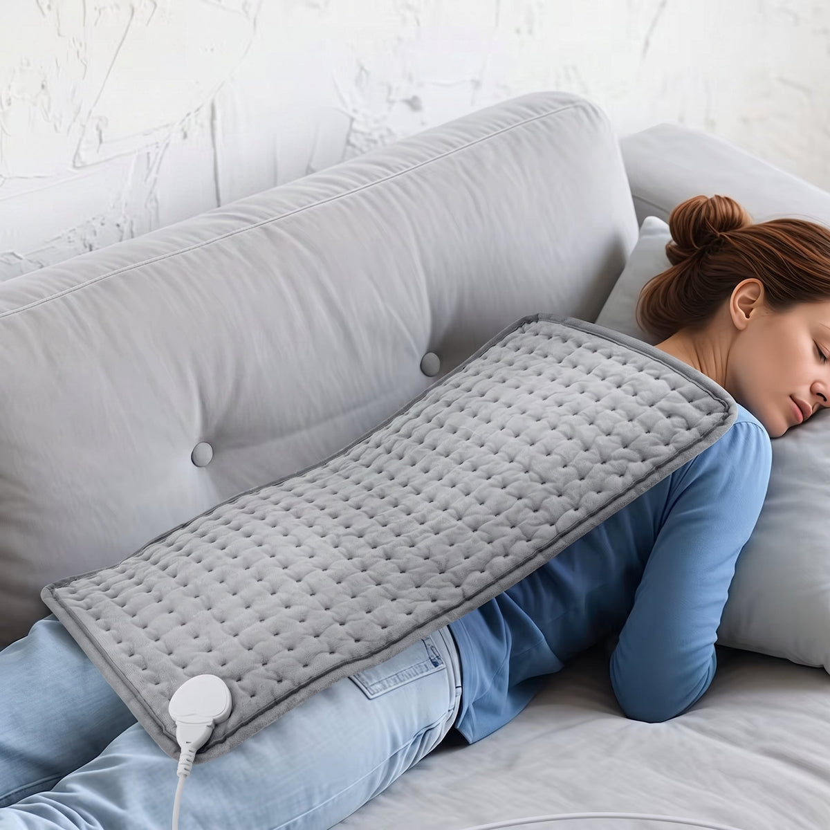 Electronics > Home Appliances > Kitchen Appliances : Coussin chauffant électrique avec 9 niveaux de chaleur et minuterie - 30 × 60 cm dans de Pantinoshop