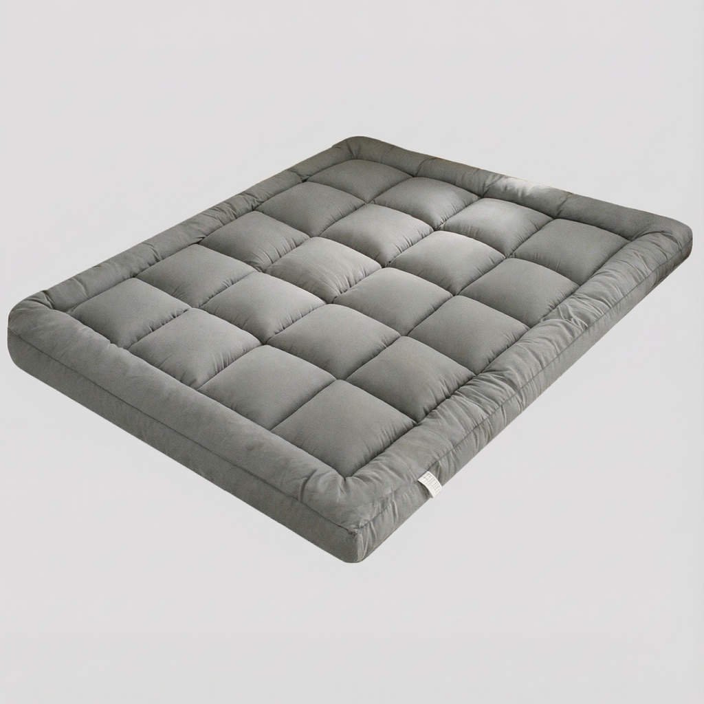 Surmatelas 90x200 cm – Épais en Polyester 3D avec Fixation Élastique