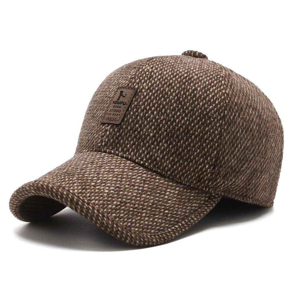 SnapHat™ - Casquette de baseball tricotée chaude pour l'hiver