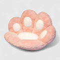 Coussin de Chaise Peluche Rose 70 Cm Accessoire Intérieur