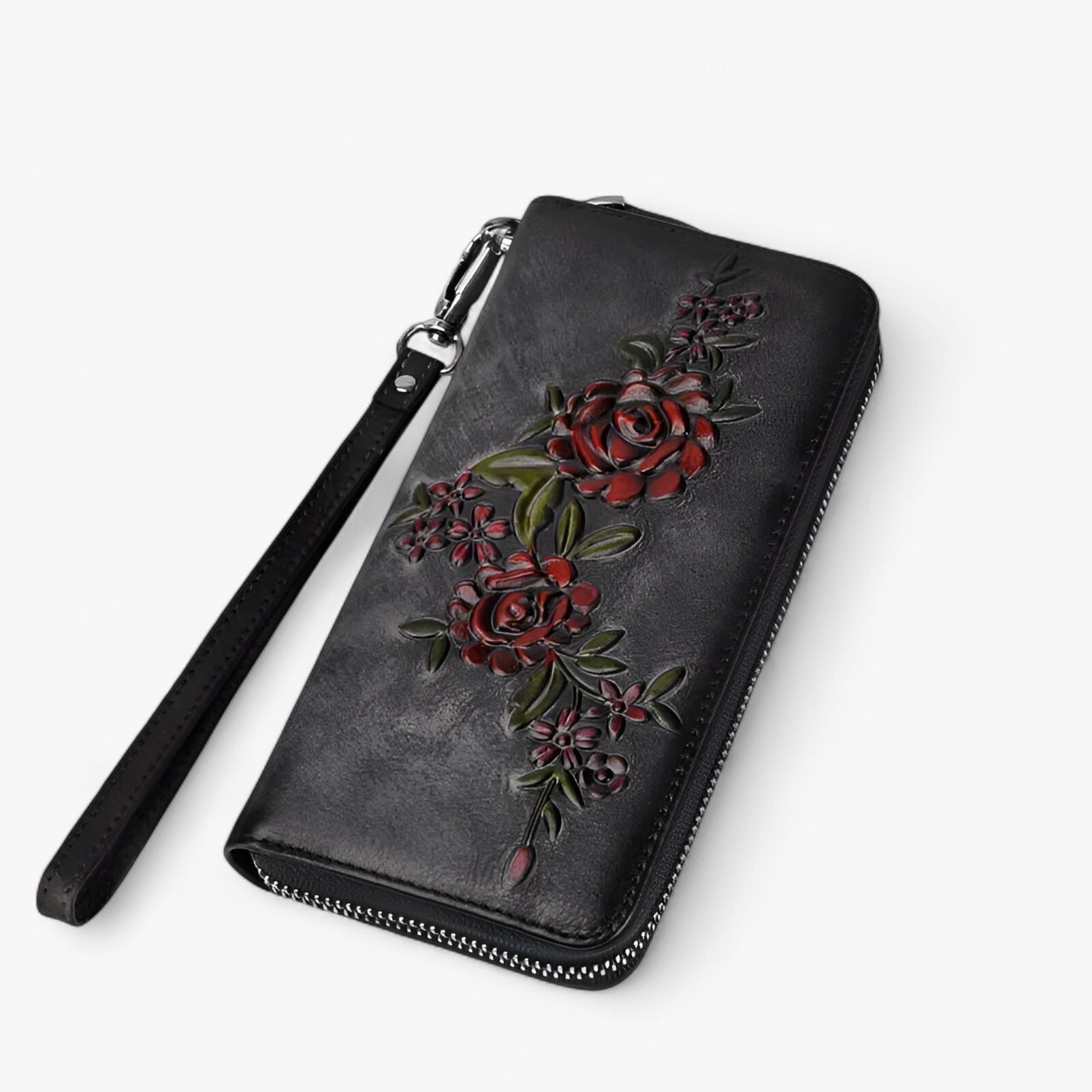 Portefeuille Femme Marron - Long - Élégant et Fonctionnel