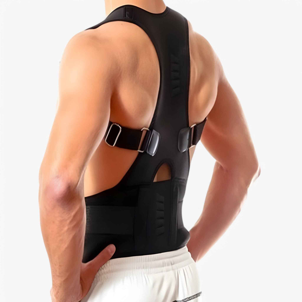 BeltGuard Correcteur de Posture Unisexe Ajustable et Respirant pour Dos Droit Hommes et Femmes