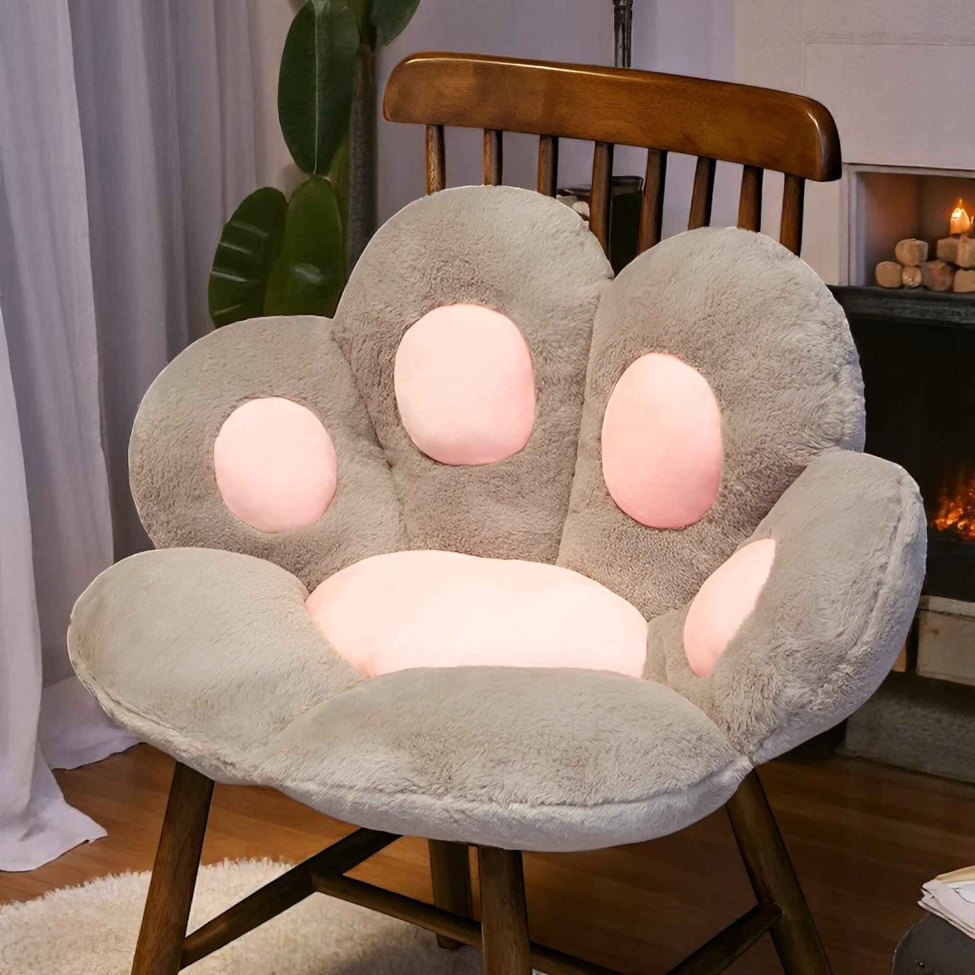Coussins décoratifs : Coussin de Chaise Peluche Rose 70 Cm Accessoire Intérieur dans de Marche Lino