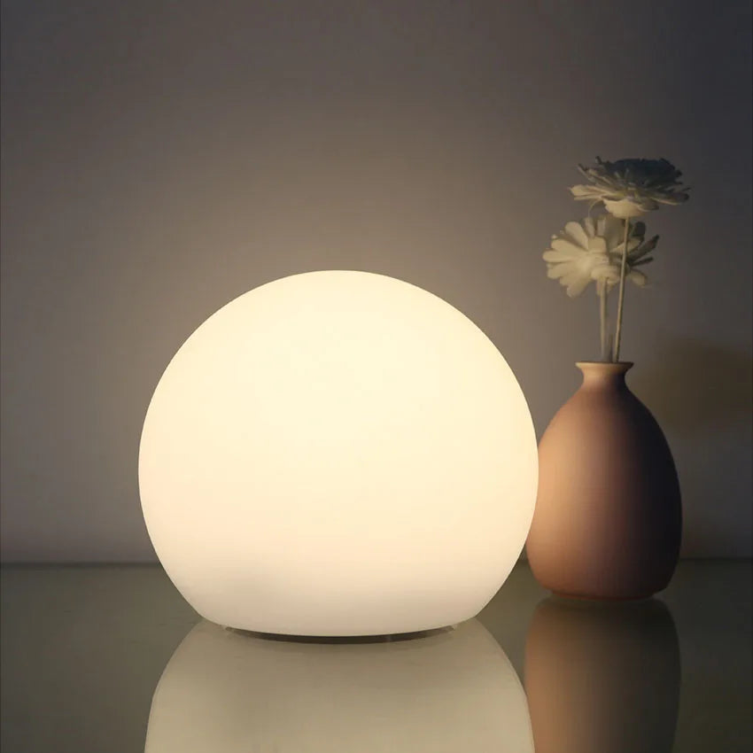 Lighting : Lampe de Chambre LED Multicolore – 16 Options d'Ambiance dans Ø15 cm de Marche Lino