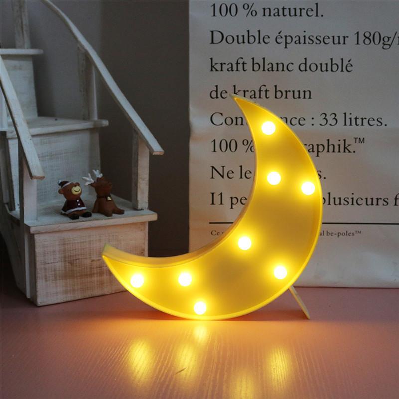Kids Night Light : Veilleuse LED 3D Nuage et Lune – Douce Lumière du Soir dans de Marche Lino