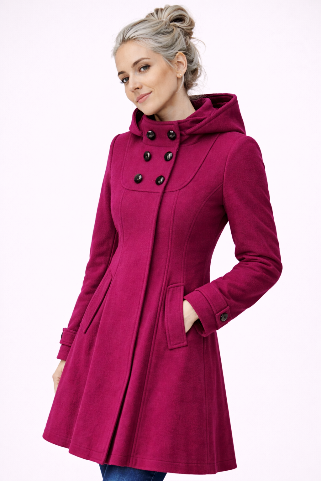 Veste Femme avec Poches Latérales Mode Féminine
