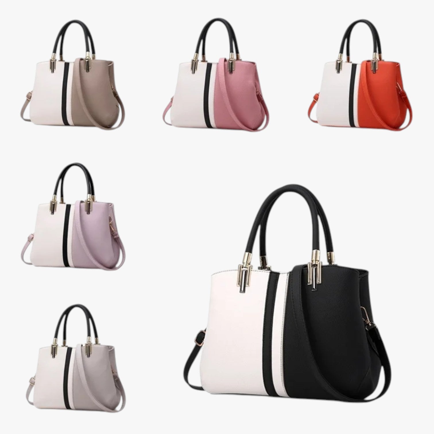Melissa | Stile e praticità - Borsa a tracolla impermeabile da donna - €25 : Style et praticité - Sac à bandoulière imperméable pour femme dans de Marche Lino