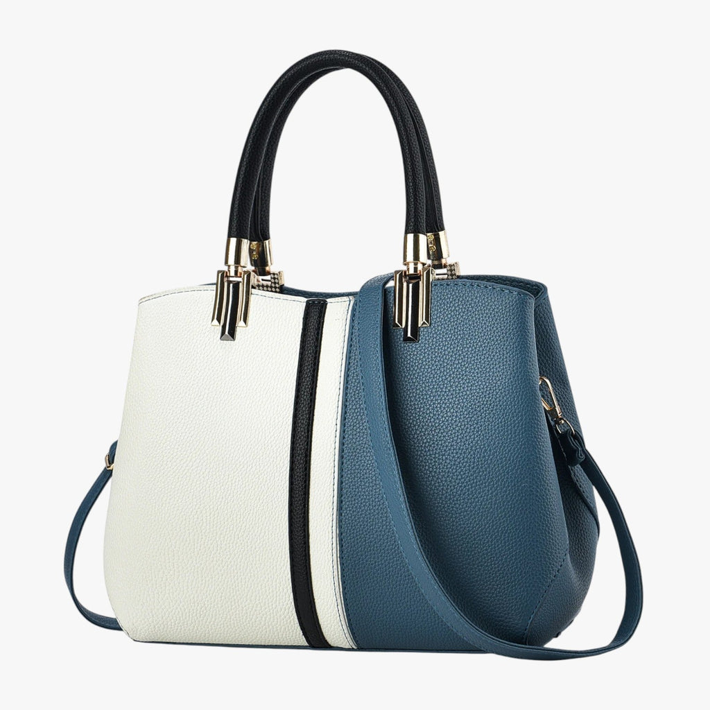 Melissa | Stile e praticità - Borsa a tracolla impermeabile da donna - €25 : Style et praticité - Sac à bandoulière imperméable pour femme dans Bleu foncé de Marche Lino