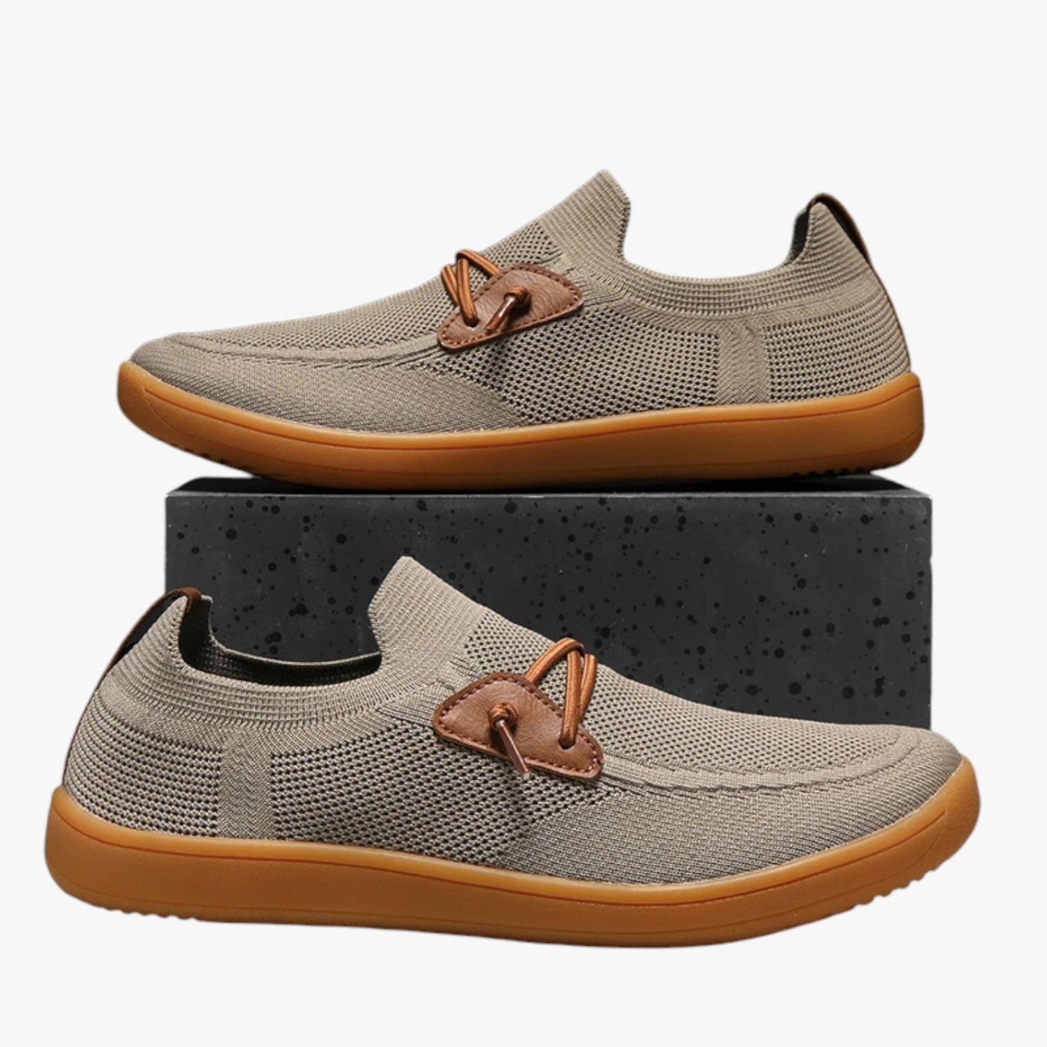 Shoes : Sneakers Respirantes pour Homme à bout large pour le confort en extérieur dans de Marche Lino