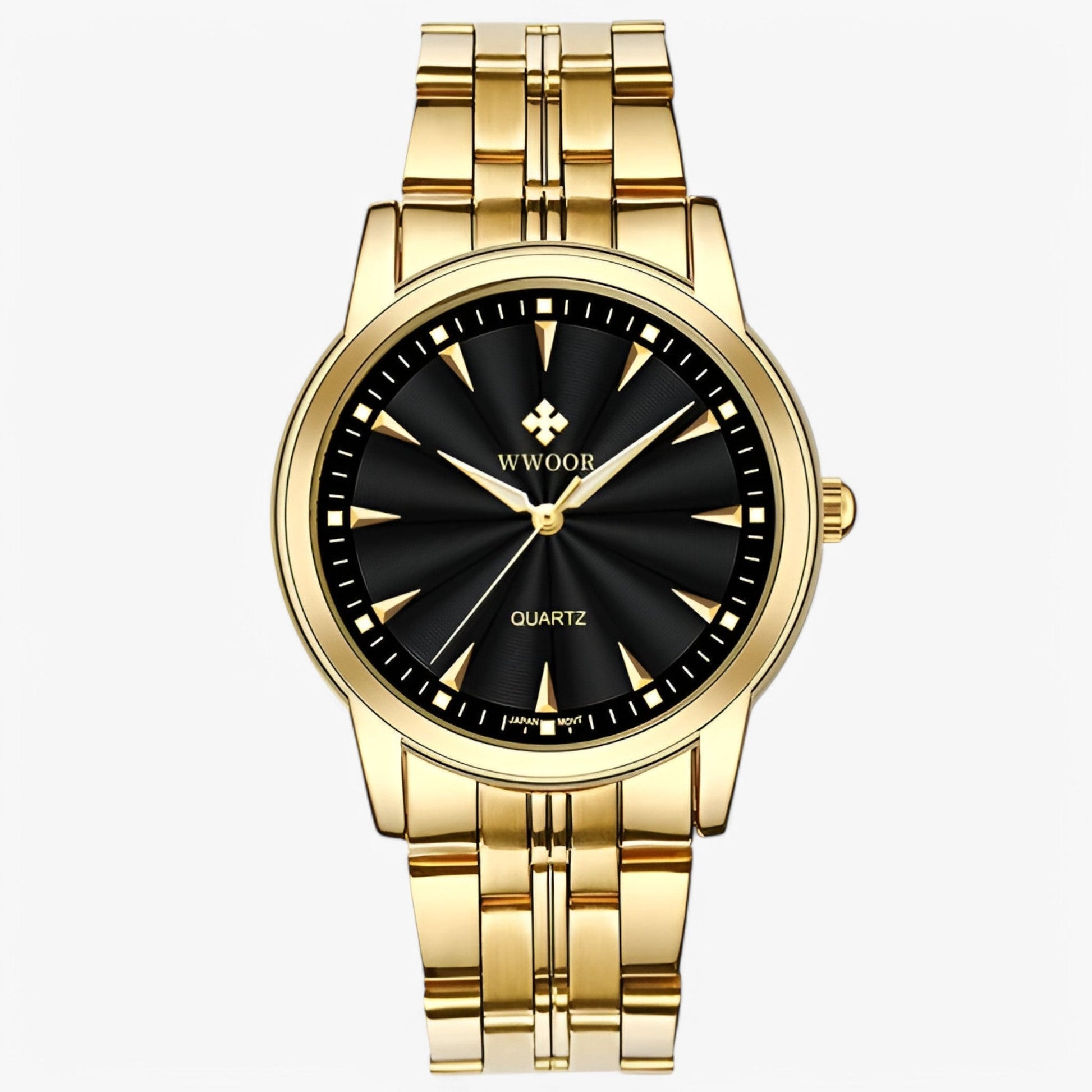 Axel | Luksus guldur i rustfrit stål - Sort guld - watches - {{ product_tags }