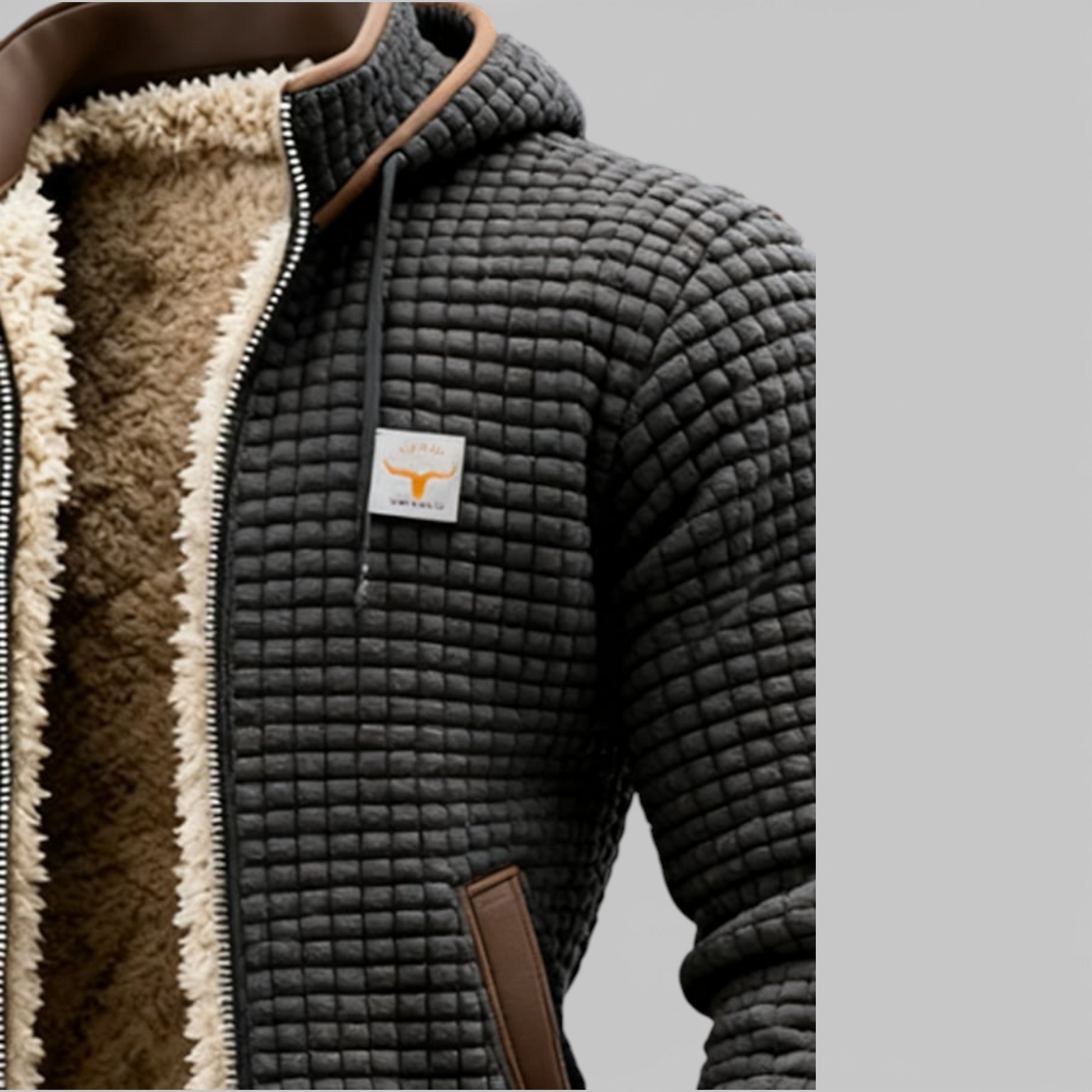 Veste à Capuche Homme Zippée Hoodie Overig