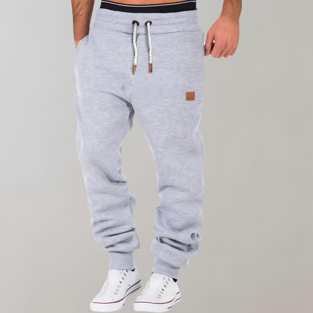 Jogging Bleu Marine Homme Casual - Pantalon de Sport Quotidien