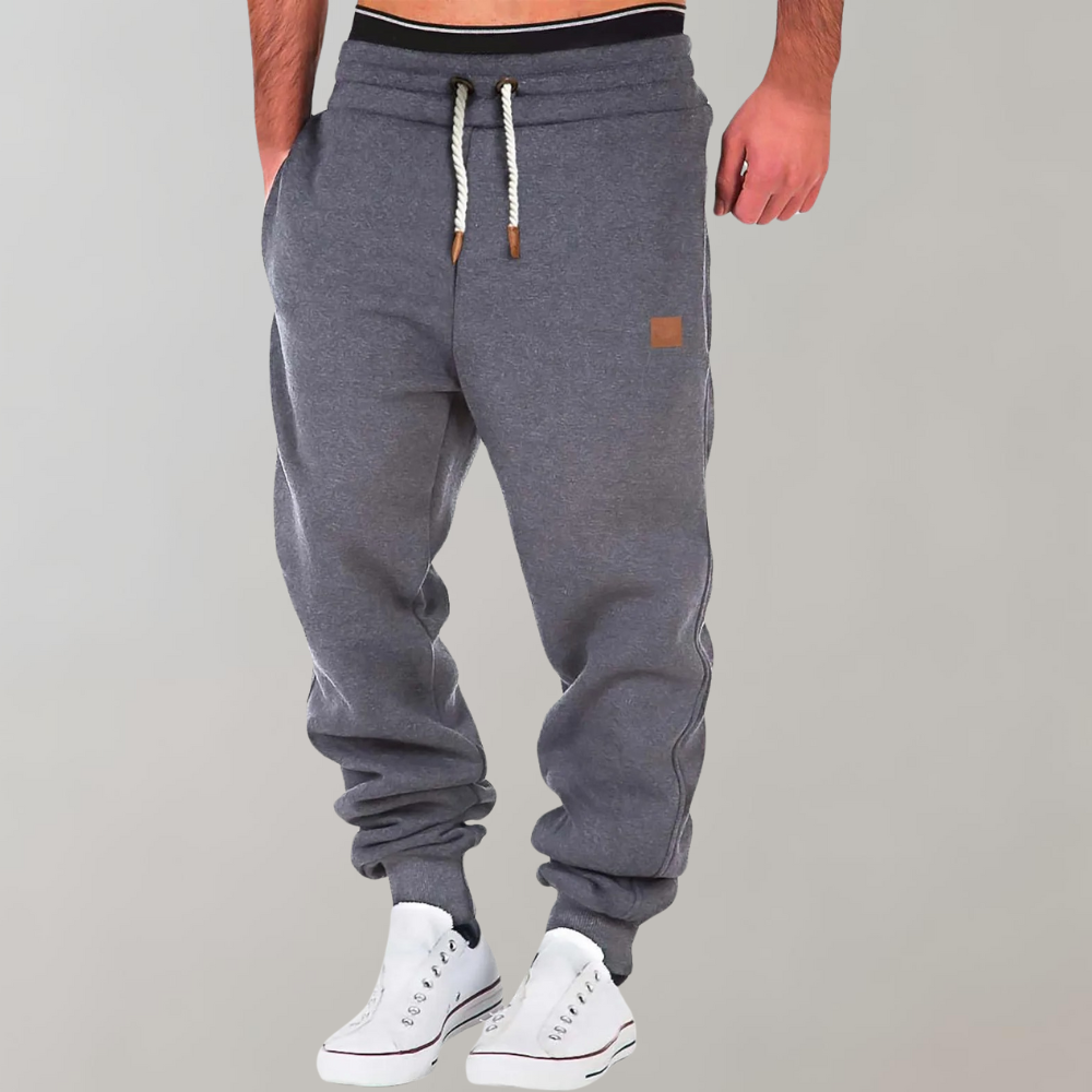Jogging Bleu Marine Homme Casual - Pantalon de Sport Quotidien