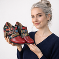 Bottes Femmes Bohème Courtes Cuir – Qualité Premium