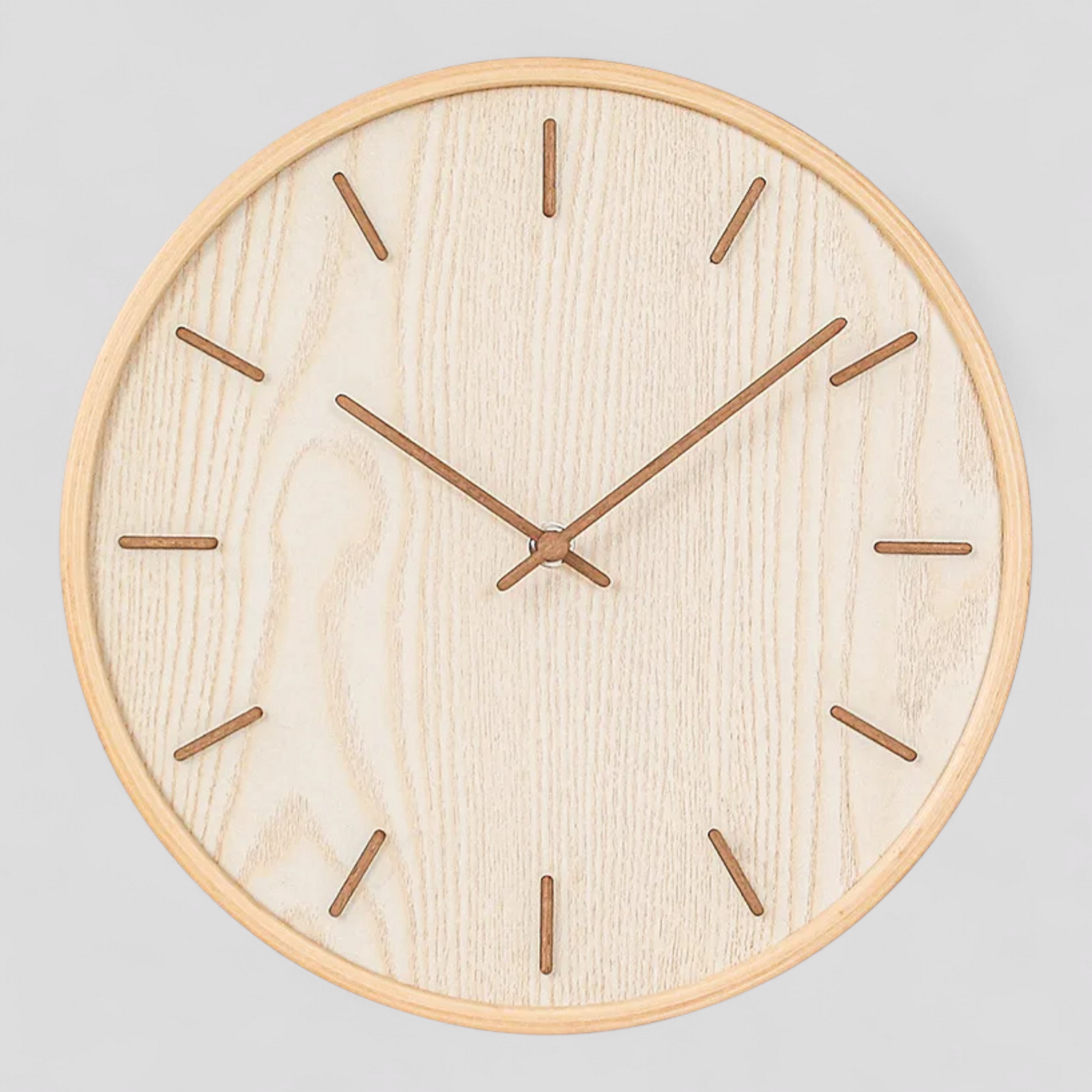 Horloge Murale en Bois au Design