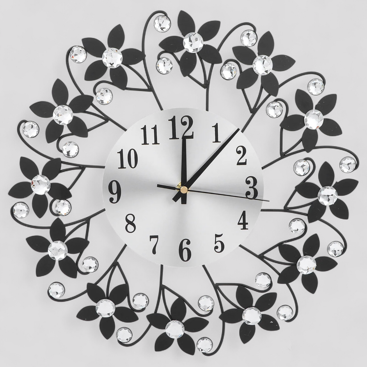 Horloges murales : Horloge Murale Décorative en Métal Accessoire Déco dans de Marche Lino
