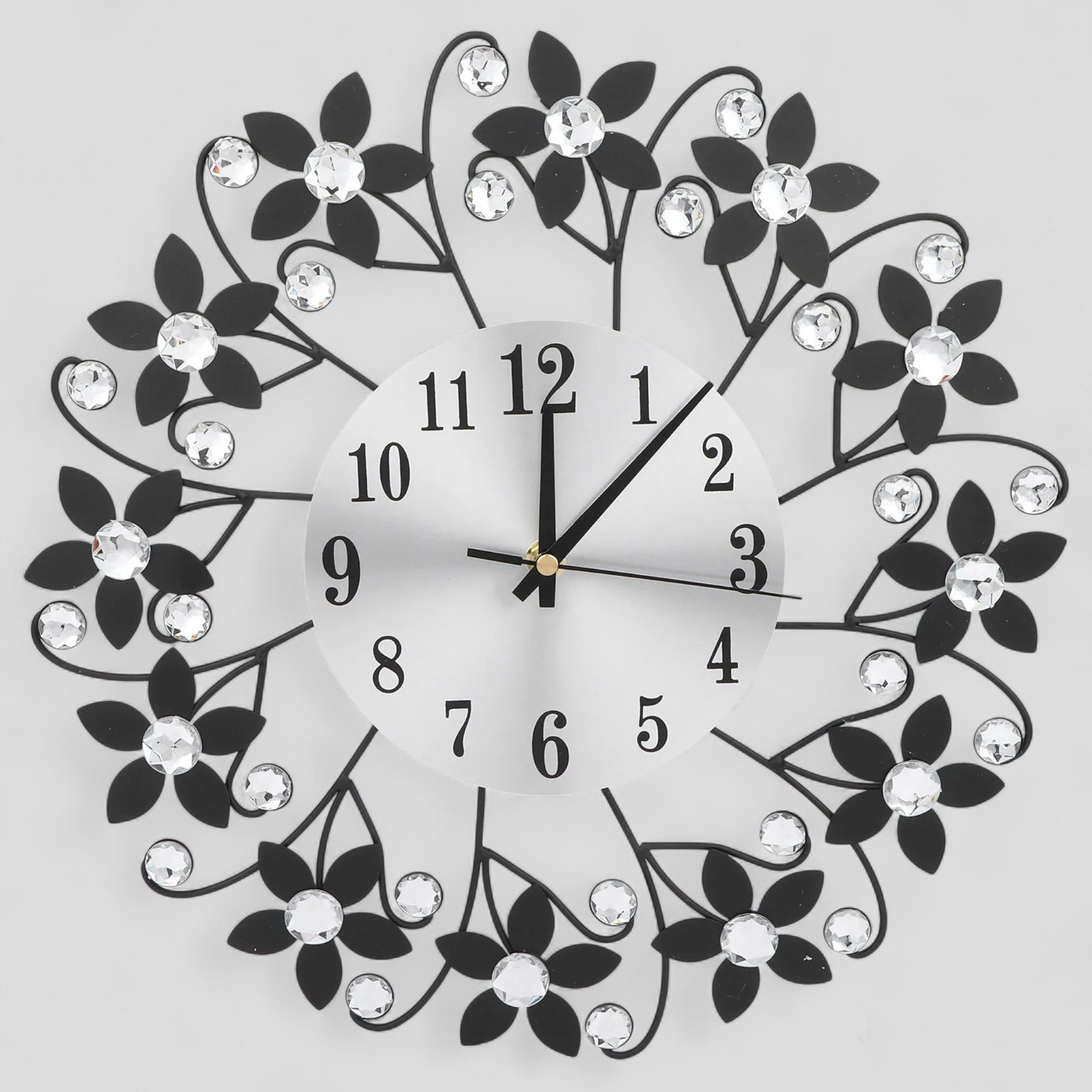 Horloge Murale Décorative en Métal