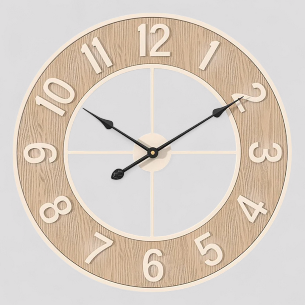 Horloge Murale Design Ronde 60 Cm Verre