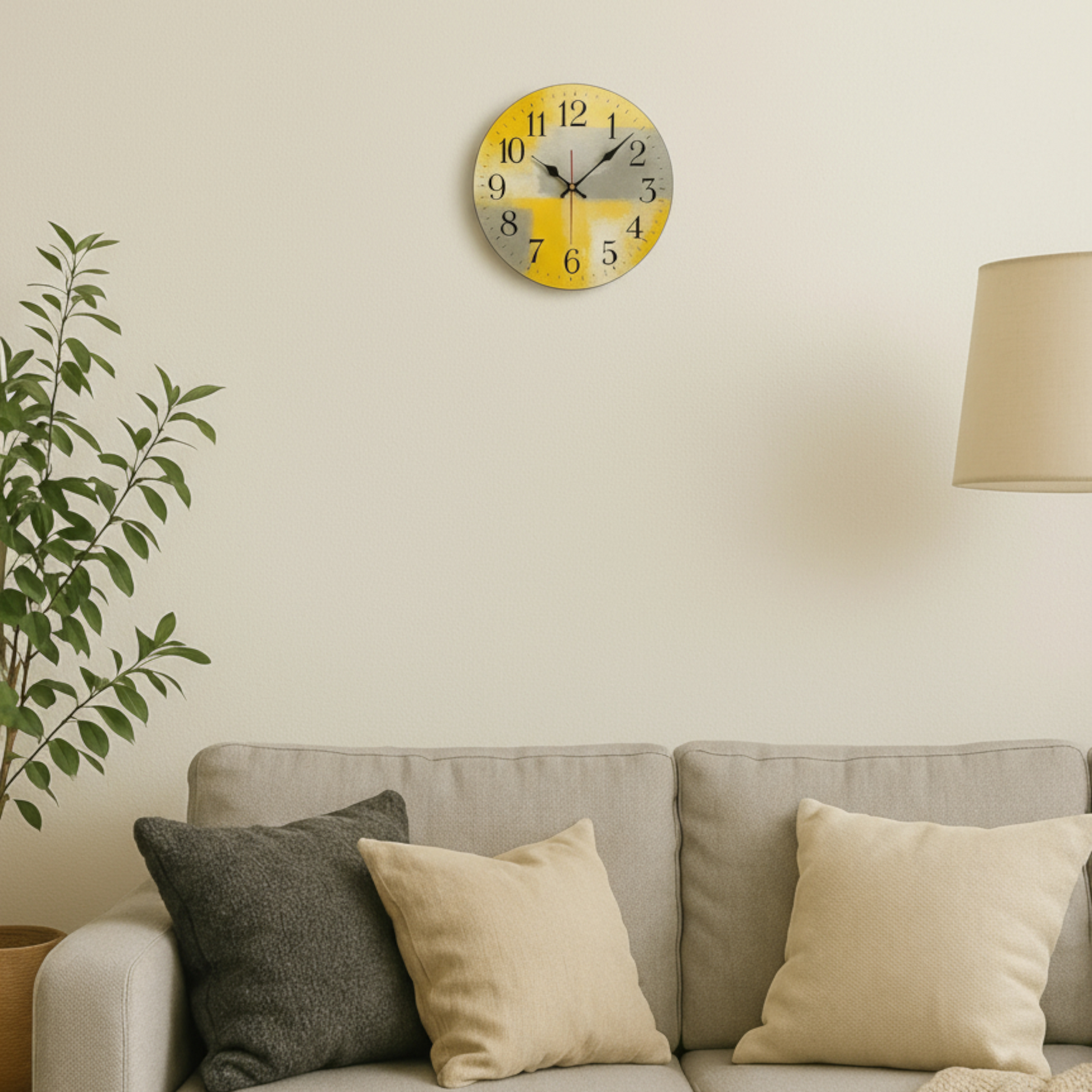 Horloge Murale Ronde en Bois