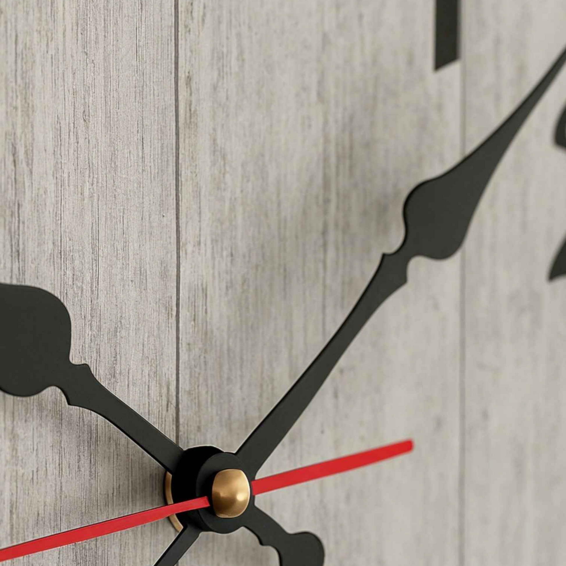 Horloge Murale en Bois Ronde