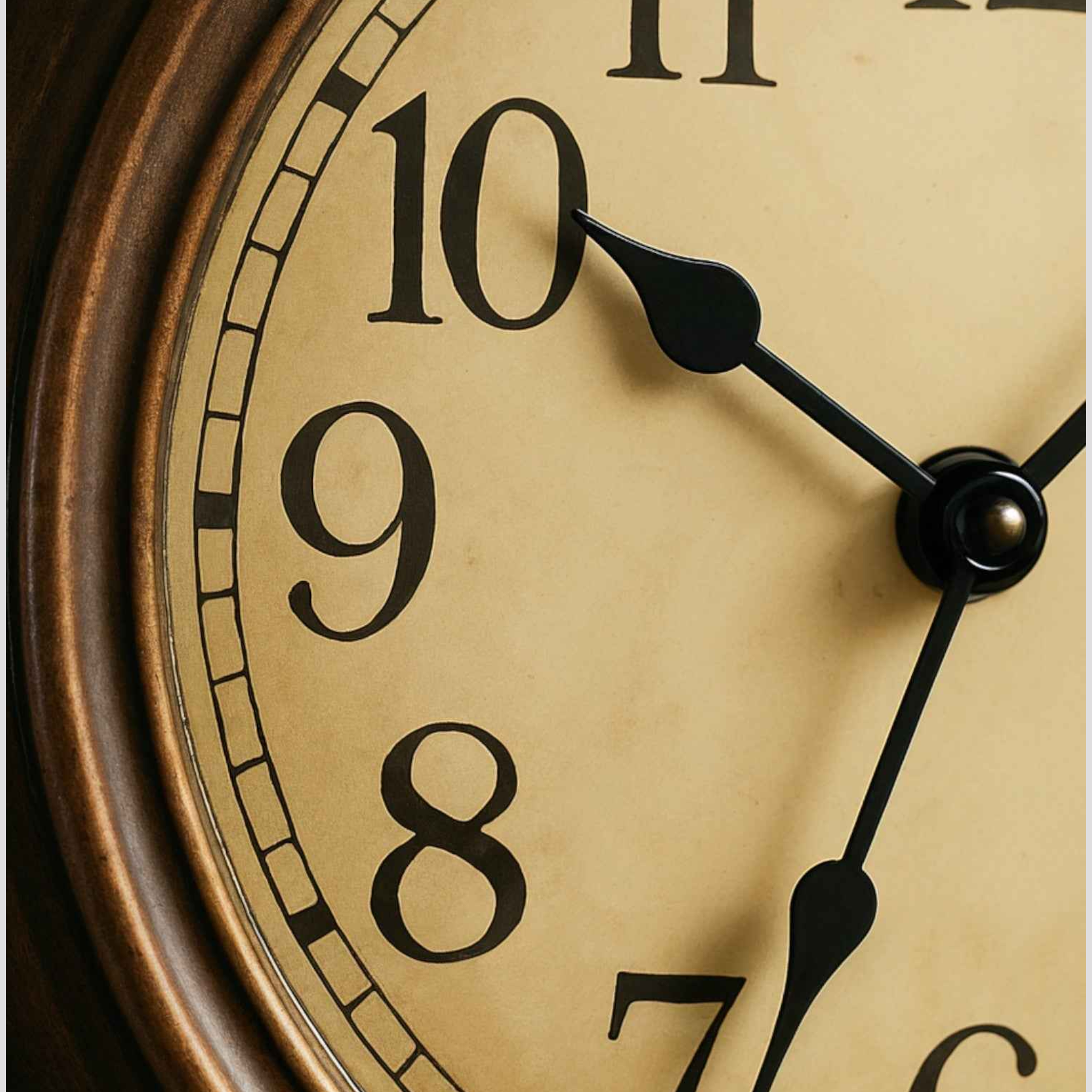 Horloges murales : Horloge Murale XL Silencieuse - Quartz, Design Moderne Noir & Argent pour Salon/Cuisine dans de Marche Lino