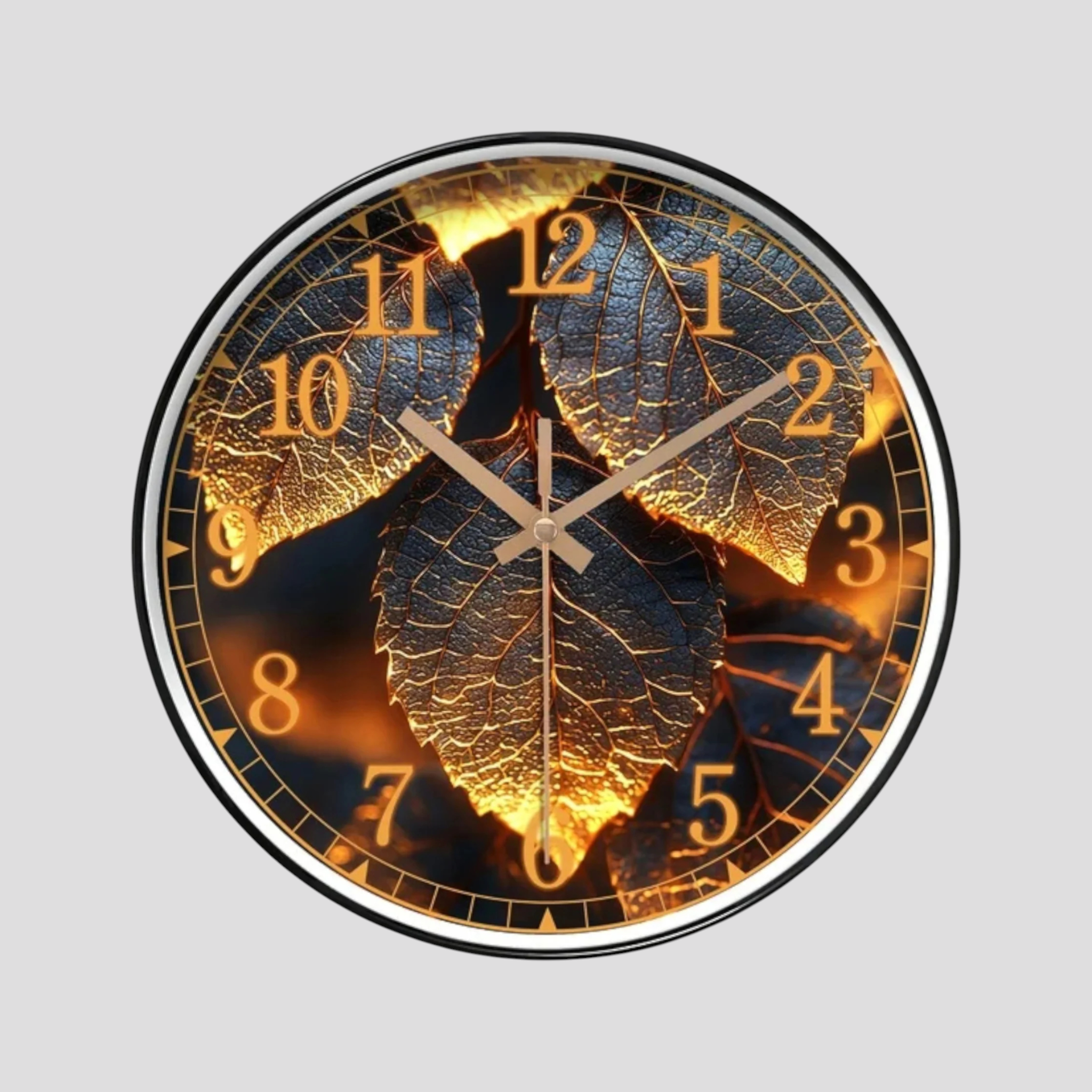 Horloges murales : Horloge Murale Vintage en Verre - Design Rétro Élégant pour Salon/Cuisine dans MULTI de Marche Lino