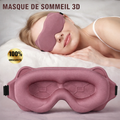 Masque de Sommeil 3D Ajustable – Confort Anti-Lumière pour Homme & Femme