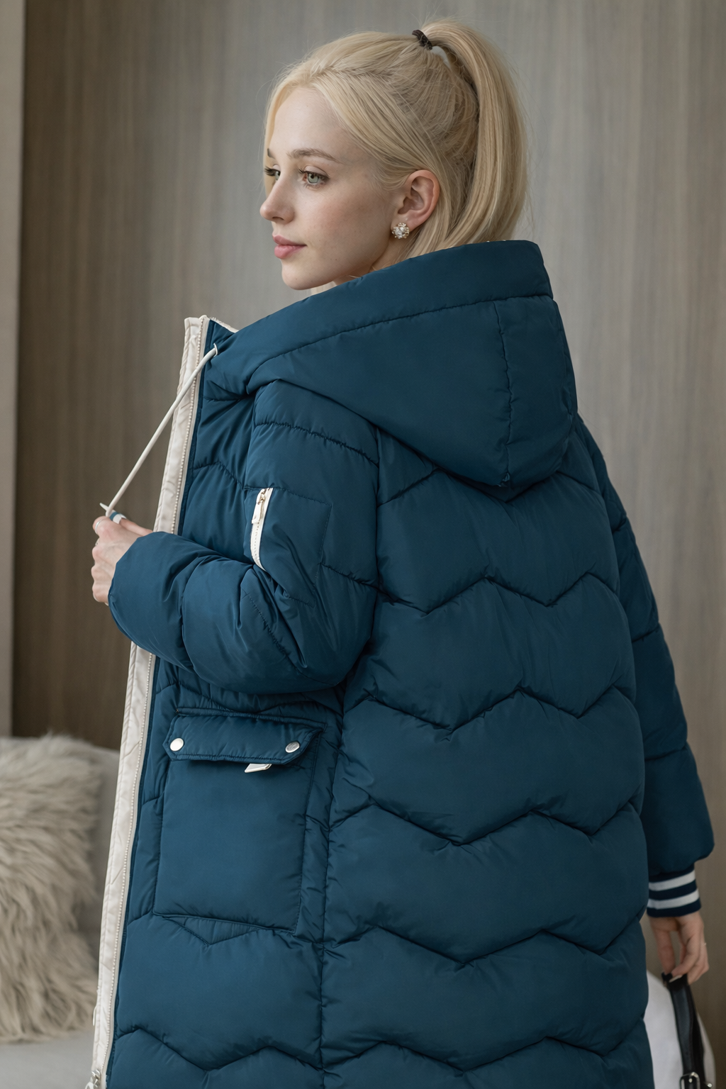 Veste Cintrée Mi-Longue Femme Élégante Printemps/Automne - Chic & Confortable