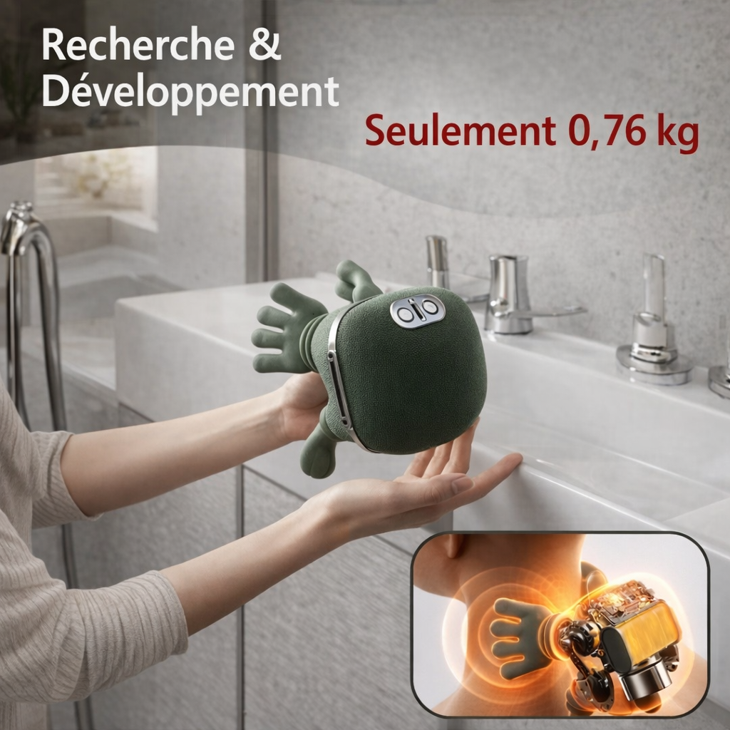 Masseur Cervical Électrique Homme Avec Chauffage