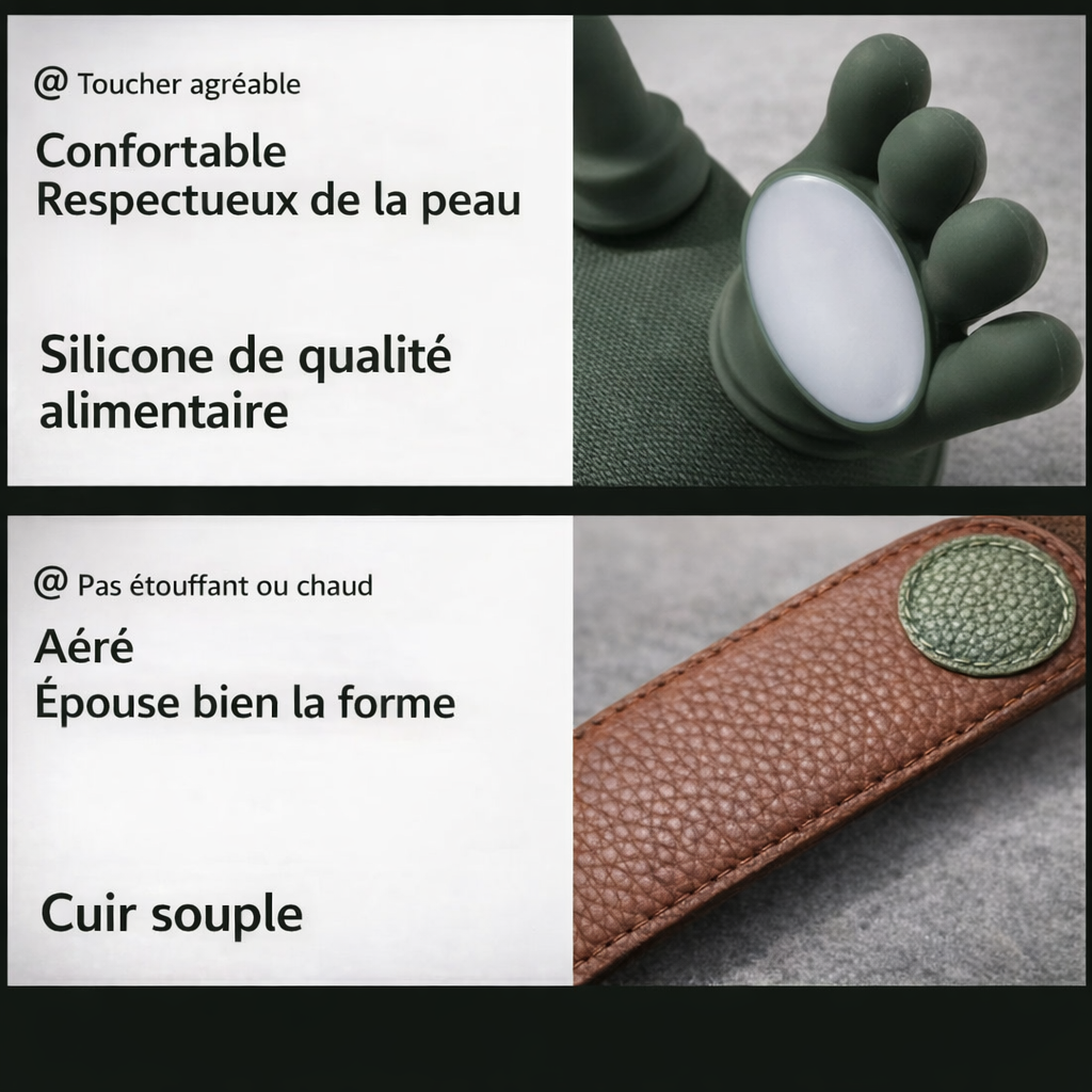 Masseur Cervical Électrique Homme Avec Chauffage