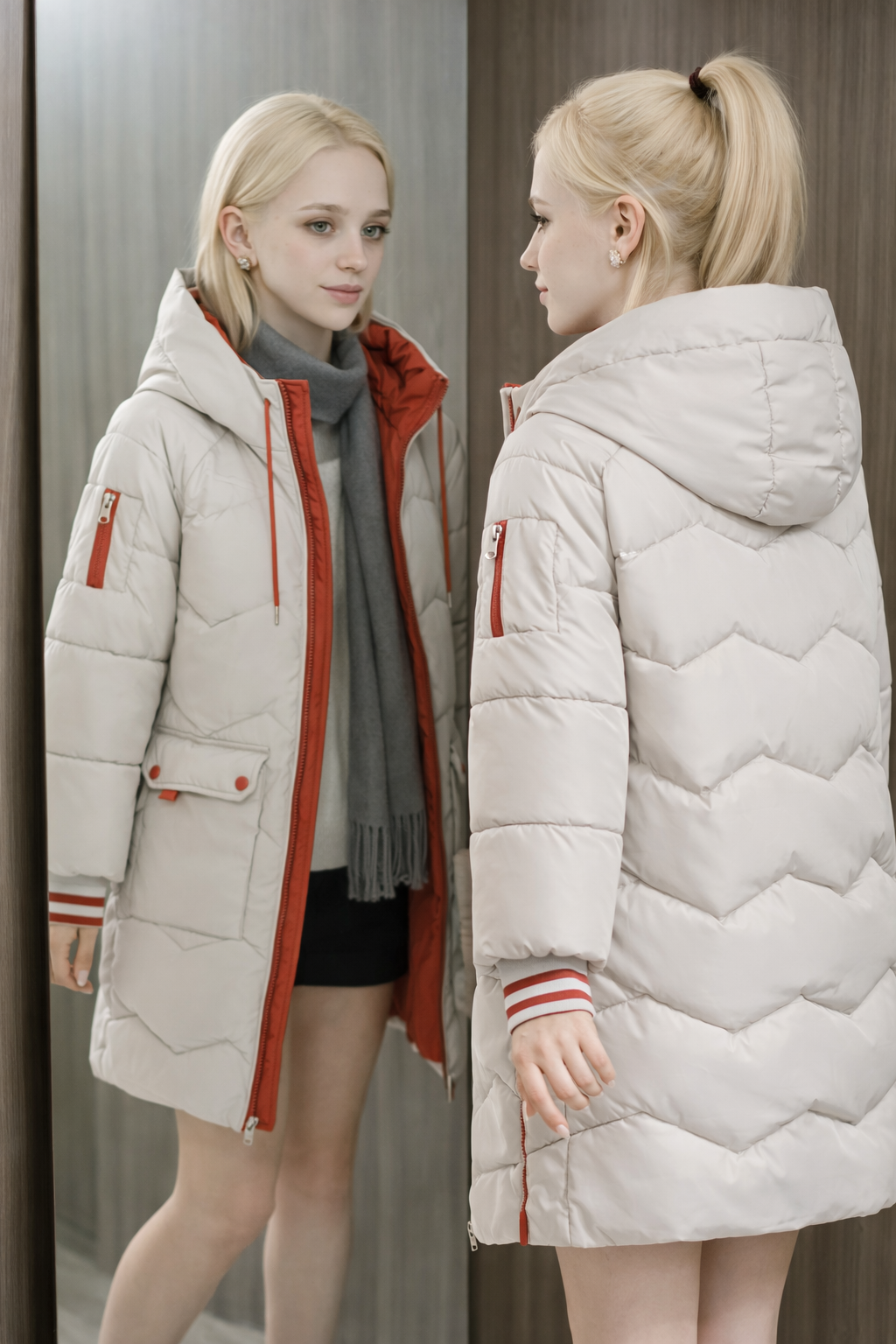 Veste Cintrée Mi-Longue Femme Élégante Printemps/Automne - Chic & Confortable