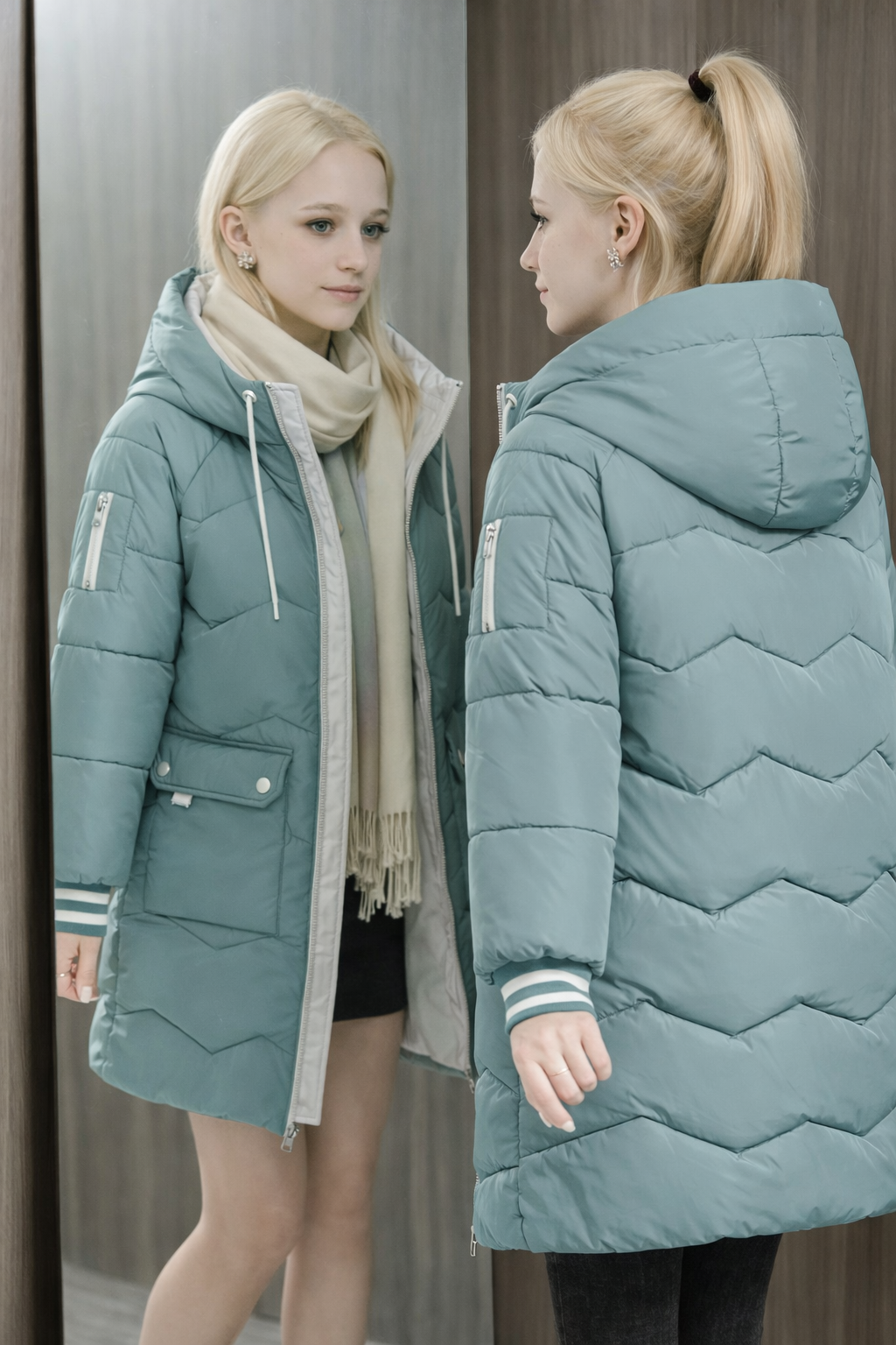 Veste Cintrée Mi-Longue Femme Élégante Printemps/Automne - Chic & Confortable