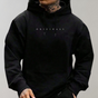 Sweat à Capuche Noir Homme Casual - Pull Quotidien