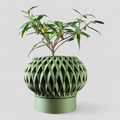 Jardinière au Design 3D Contemporain Pots de fleurs