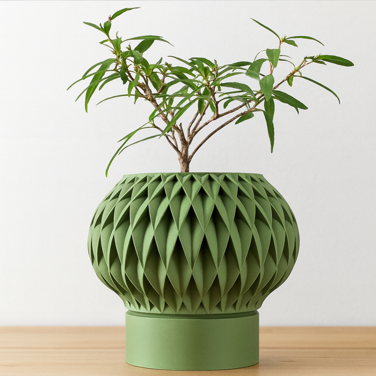 Pots de fleurs : Jardinière au Design 3D Contemporain Pots de fleurs dans de Marche Lino